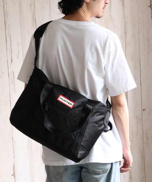 セール】【HUNTER/ハンター】NYLON MIDI TOPCLIP TOTE