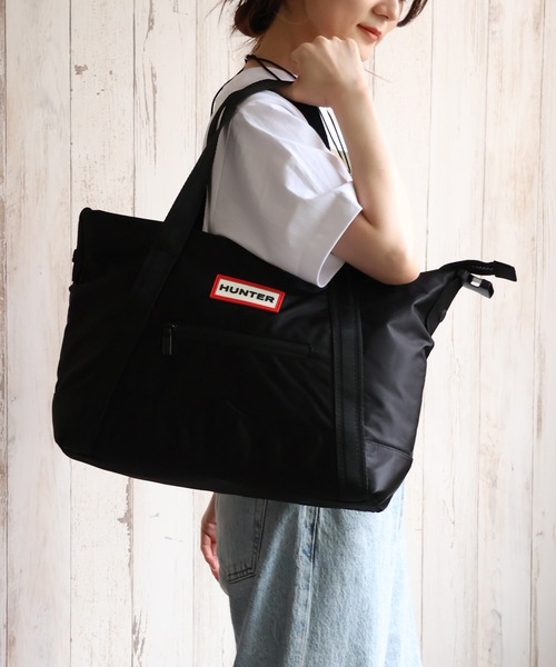 セール】【HUNTER/ハンター】NYLON MIDI TOPCLIP TOTE