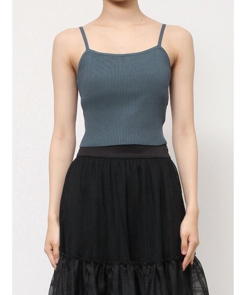 RESEXXY（リゼクシー）の「ニットキャミコンビカーディガン（カーディガン/ボレロ・レディース・レッド/ブラック/ブルー・FREE）」の9枚目の写真