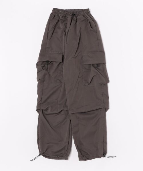 frunco（フランコ）の「パラシュートパンツ（その他パンツ・レディース・ピンク/グレー/ブラック・MEDIUM）」の6枚目の写真