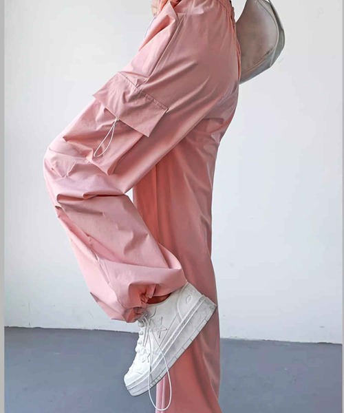 frunco（フランコ）の「パラシュートパンツ（その他パンツ・レディース・ピンク/グレー/ブラック・MEDIUM）」の10枚目の写真