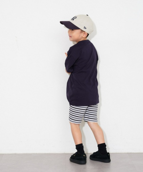 CIAOPANIC TYPY（チャオパニックティピー）の「【KIDS】SEADAMロゴ半袖TEE（Tシャツ/カットソー・キッズ・ネイビー/グリーン/ホワイト/ブラック/グレー・130/110/150）」の19枚目の写真