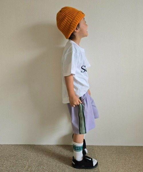 CIAOPANIC TYPY（チャオパニックティピー）の「【KIDS】SEADAMロゴ半袖TEE（Tシャツ/カットソー・キッズ・ネイビー/グリーン/ホワイト/ブラック/グレー・130/110/150）」の13枚目の写真