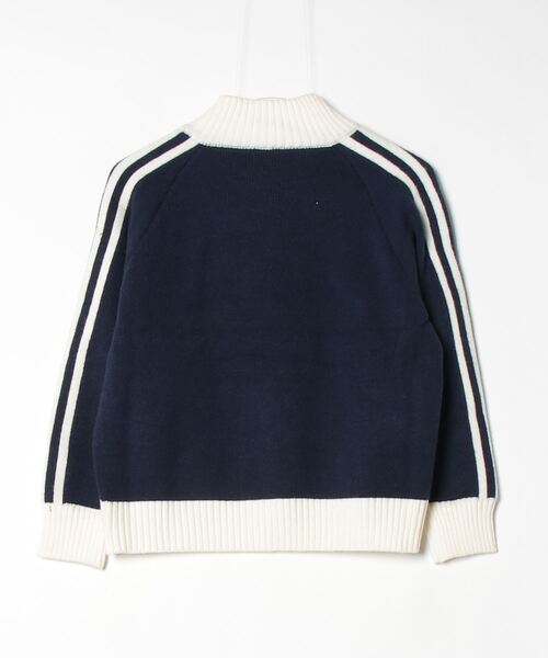 Chick(チック)の「▲SIDE LINE FULL-ZIP CARDIGAN / サイドラインジップカーディガン(カーディガン/ボレロ・レディース・グレー/ブラウン/ネイビー・FREE)」の13枚目の写真