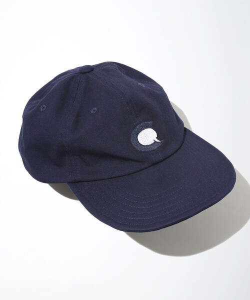 CAHLUMN（カウラム）の「CAHLUMN/カウラム Cotton Twill 6 Panel Cap “C”/コットン ツイル パネルキャップ（キャップ・メンズ・ワインレッド/ブルー/ネイビー/チャコールグレー・ONE SIZE）」の8枚目の写真