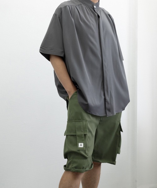 AsaAura(アサオーラ)の「パンツ メンズ イージー カーゴショーツ(カーゴパンツ・メンズ・ブラック/ベージュ/カーキ・L/XL)」の11枚目の写真