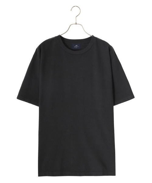 REMI RELIEF NAVY LABEL（レミレリーフネイビーレーベル）の「REMI RELIEF NAVY LABEL / レミレリーフ ネイビーレーベル：無地T：RN26349379AK[STD]（Tシャツ/カットソー・メンズ・ネイビー/ブラック/オフホワイト・M/L/XL）」の4枚目の写真