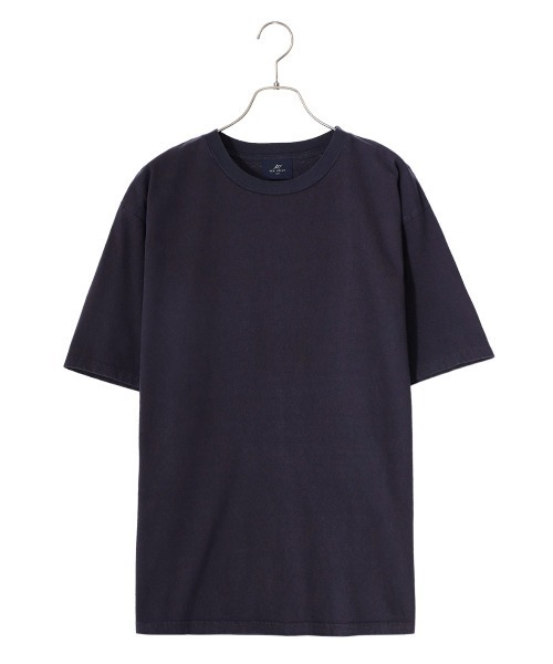 REMI RELIEF NAVY LABEL（レミレリーフネイビーレーベル）の「REMI RELIEF NAVY LABEL / レミレリーフ ネイビーレーベル：無地T：RN26349379AK[STD]（Tシャツ/カットソー・メンズ・ネイビー/ブラック/オフホワイト・M/L/XL）」の12枚目の写真