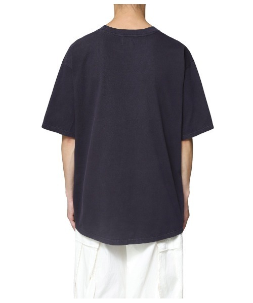 REMI RELIEF NAVY LABEL（レミレリーフネイビーレーベル）の「REMI RELIEF NAVY LABEL / レミレリーフ ネイビーレーベル：無地T：RN26349379AK[STD]（Tシャツ/カットソー・メンズ・ネイビー/ブラック/オフホワイト・M/L/XL）」の18枚目の写真