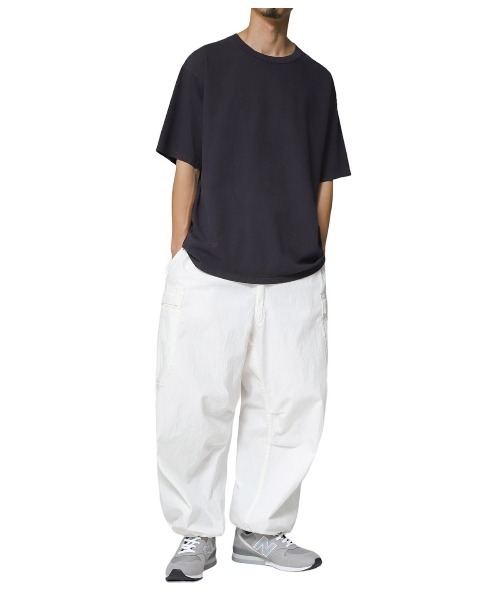 REMI RELIEF NAVY LABEL（レミレリーフネイビーレーベル）の「REMI RELIEF NAVY LABEL / レミレリーフ ネイビーレーベル：無地T：RN26349379AK[STD]（Tシャツ/カットソー・メンズ・ネイビー/ブラック/オフホワイト・M/L/XL）」の19枚目の写真