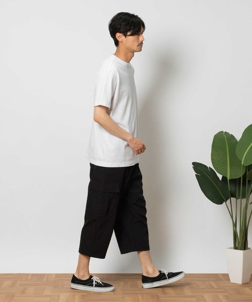 Right-on（ライトオン）の「ポリクロス８分カーゴパンツ（カーゴパンツ・メンズ・ブラック/オリーブ・M/L/XL/S）」の4枚目の写真