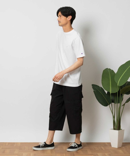 Right-on（ライトオン）の「ポリクロス８分カーゴパンツ（カーゴパンツ・メンズ・ブラック/オリーブ・M/L/XL/S）」の5枚目の写真