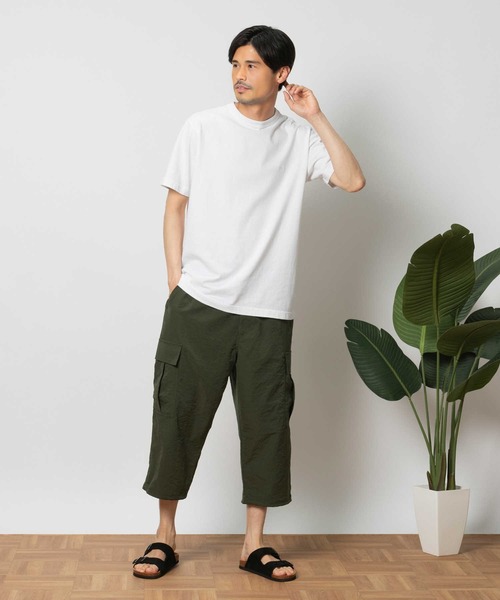 Right-on（ライトオン）の「ポリクロス８分カーゴパンツ（カーゴパンツ・メンズ・ブラック/オリーブ・M/L/XL/S）」の9枚目の写真