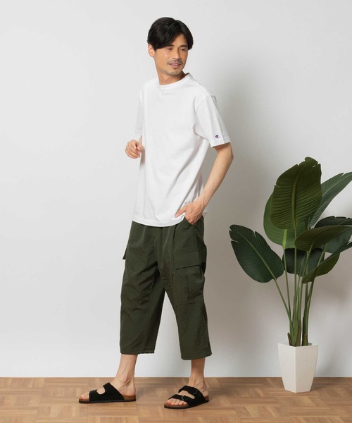 Right-on（ライトオン）の「ポリクロス８分カーゴパンツ（カーゴパンツ・メンズ・ブラック/オリーブ・M/L/XL/S）」の10枚目の写真