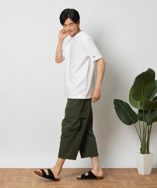 Right-on（ライトオン）の「ポリクロス８分カーゴパンツ（カーゴパンツ・メンズ・ブラック/オリーブ・M/L/XL/S）」の12枚目の写真