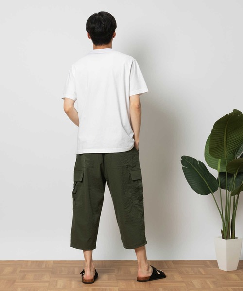 Right-on（ライトオン）の「ポリクロス８分カーゴパンツ（カーゴパンツ・メンズ・ブラック/オリーブ・M/L/XL/S）」の13枚目の写真