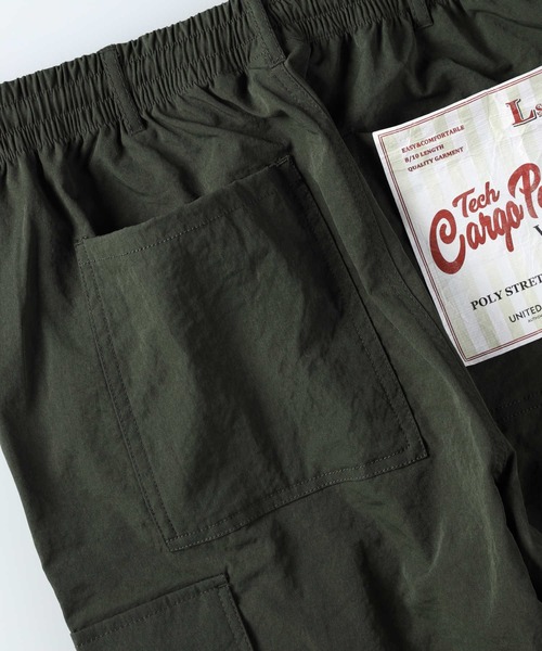 Right-on（ライトオン）の「ポリクロス８分カーゴパンツ（カーゴパンツ・メンズ・ブラック/オリーブ・M/L/XL/S）」の17枚目の写真
