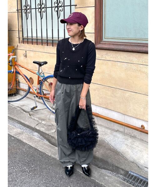 Ungrid（アングリッド）の「ビジューニットベスト（ニット/セーター・レディース・アイボリー/ブラック・FREE）」の20枚目の写真