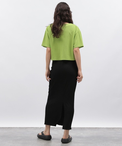 LAKOLE(ラコレ)の「ワッフルリボンカーディガン半袖 / 138177(カーディガン/ボレロ・レディース・その他9/グリーン/その他6/イエロー・SMALL/MEDIUM)」の15枚目の写真