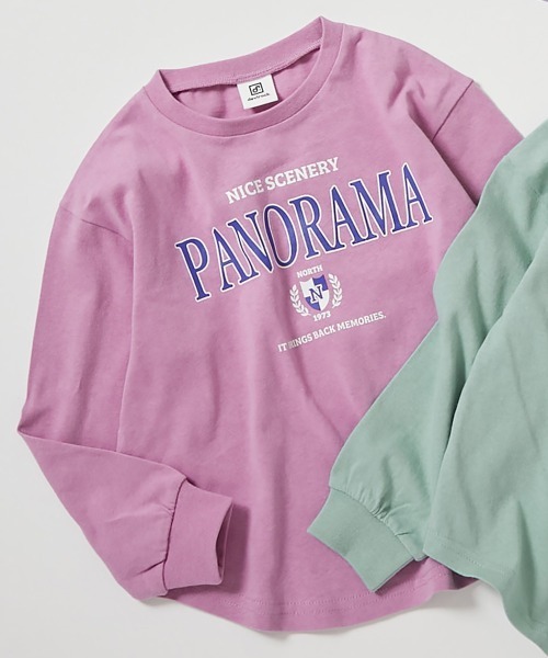 devirock（デビロック）の「綿100％ デビラボ ガールズ プリント 長袖Tシャツ（Tシャツ/カットソー・キッズ・その他4/その他12/その他9/その他7/その他10/その他8/その他6/その他11/その他5/その他3/その他2/その他1・100cm/90cm/160cm/150cm/140cm/130cm/120cm/110cm）」の4枚目の写真