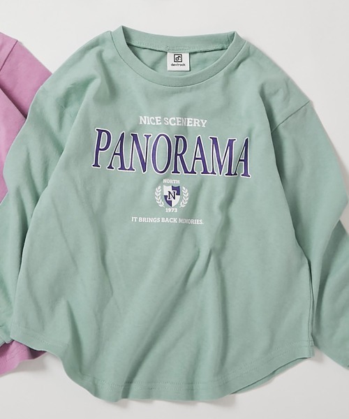 devirock（デビロック）の「綿100％ デビラボ ガールズ プリント 長袖Tシャツ（Tシャツ/カットソー・キッズ・その他4/その他12/その他9/その他7/その他10/その他8/その他6/その他11/その他5/その他3/その他2/その他1・100cm/90cm/160cm/150cm/140cm/130cm/120cm/110cm）」の5枚目の写真