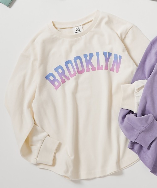 devirock（デビロック）の「綿100％ デビラボ ガールズ プリント 長袖Tシャツ（Tシャツ/カットソー・キッズ・その他4/その他12/その他9/その他7/その他10/その他8/その他6/その他11/その他5/その他3/その他2/その他1・100cm/90cm/160cm/150cm/140cm/130cm/120cm/110cm）」の7枚目の写真