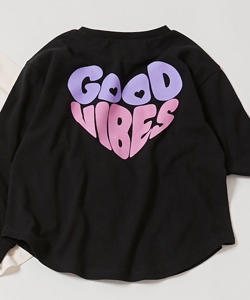 devirock（デビロック）の「綿100％ デビラボ ガールズ プリント 長袖Tシャツ（Tシャツ/カットソー・キッズ・その他4/その他12/その他9/その他7/その他10/その他8/その他6/その他11/その他5/その他3/その他2/その他1・100cm/90cm/160cm/150cm/140cm/130cm/120cm/110cm）」の10枚目の写真