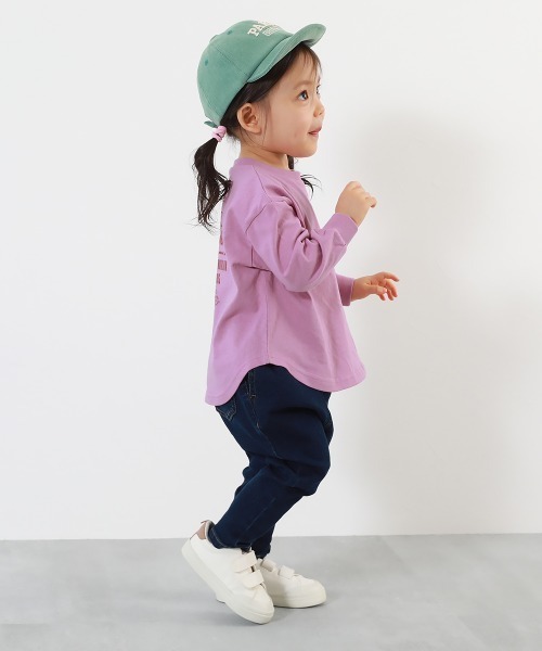 devirock（デビロック）の「綿100％ デビラボ ガールズ プリント 長袖Tシャツ（Tシャツ/カットソー・キッズ・その他4/その他12/その他9/その他7/その他10/その他8/その他6/その他11/その他5/その他3/その他2/その他1・100cm/90cm/160cm/150cm/140cm/130cm/120cm/110cm）」の16枚目の写真