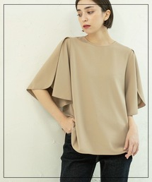 OPAQUE.CLIP | UV チューリップスリーブトップス【吸水速乾/洗濯機洗い可】(Tシャツ/カットソー)