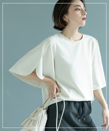 OPAQUE.CLIP | UV チューリップスリーブトップス【吸水速乾/洗濯機洗い可】(Tシャツ/カットソー)