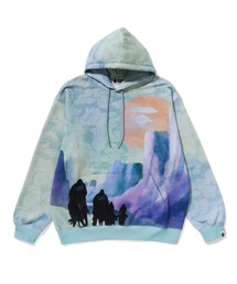 A BATHING APE（アベイシングエイプ）の「FORBIDDEN ZONE PULLOVER HOODIE（パーカー・メンズ）」