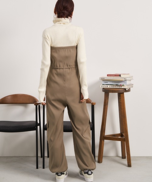 セール】ドロストベアカーゴオールインワン（サロペット