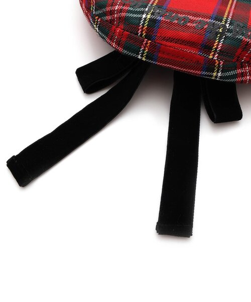 algy（アルジー）の「バックりぼんベレー（ハンチング/ベレー帽・キッズ・チェック/グリーン/ブラック・MEDIUM/SMALL）」の20枚目の写真