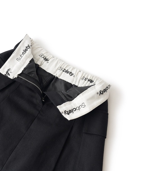 Subciety（サブサエティ）の「CARGO MINI SKIRT【WOMEN】（スカート・レディース・ブラック/ベージュ・FREE）」の7枚目の写真