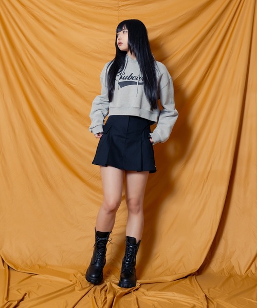 Subciety（サブサエティ）の「CARGO MINI SKIRT【WOMEN】（スカート・レディース・ブラック/ベージュ・FREE）」の10枚目の写真