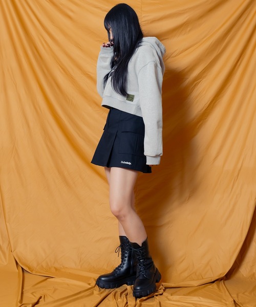 Subciety（サブサエティ）の「CARGO MINI SKIRT【WOMEN】（スカート・レディース・ブラック/ベージュ・FREE）」の18枚目の写真