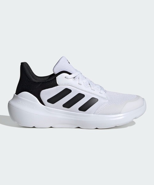 adidas(アディダス)の「Tensaur ラン 2.0 キッズ / Tensaur Run 2.0 Kids / アディダス adidas(スニーカー・キッズ・ホワイト/ブラック×ブラック/ブラック×ホワイト/ブルー/ピンク/レッド/ホワイト×ブラック・25.0cm/24.0cm/23.0cm/22.0cm/22.5cm/23.5cm/24.5cm/25.5cm)」の3枚目の写真