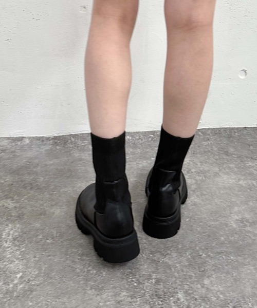 【セール】ニットブーツ（ブーツ）｜archives（アルシーヴ） mdprevattcaulkingandwaterproofing.com