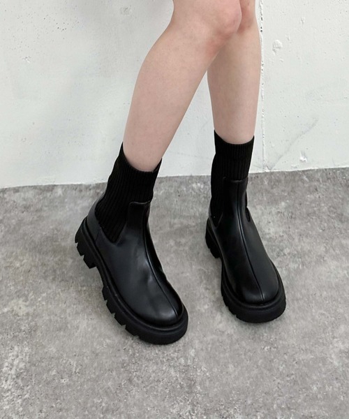 【セール】ニットブーツ（ブーツ）｜archives（アルシーヴ） mdprevattcaulkingandwaterproofing.com