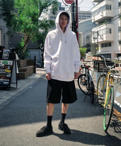 PRO CLUB （プロクラブ）の「【PRO CLUB/プロクラブ】HEAVY WEIGHT PULLOVER HOODIE 　13オンス ヘビーウェイトプルオーバーフーディー プルパーカー PCB142（パーカー・メンズ・ネイビー/ブラック/杢グレー/ホワイト・X-LARGE/MEDIUM/LARGE/XX-LARGE）」の6枚目の写真