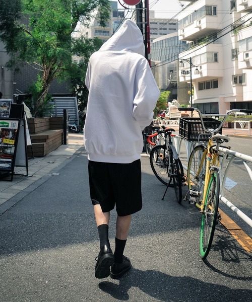 PRO CLUB （プロクラブ）の「【PRO CLUB/プロクラブ】HEAVY WEIGHT PULLOVER HOODIE 　13オンス ヘビーウェイトプルオーバーフーディー プルパーカー PCB142（パーカー・メンズ・ネイビー/ブラック/杢グレー/ホワイト・X-LARGE/MEDIUM/LARGE/XX-LARGE）」の9枚目の写真