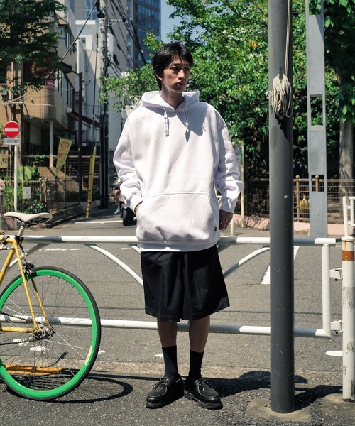 PRO CLUB （プロクラブ）の「【PRO CLUB/プロクラブ】HEAVY WEIGHT PULLOVER HOODIE 　13オンス ヘビーウェイトプルオーバーフーディー プルパーカー PCB142（パーカー・メンズ・ネイビー/ブラック/杢グレー/ホワイト・X-LARGE/MEDIUM/LARGE/XX-LARGE）」の7枚目の写真