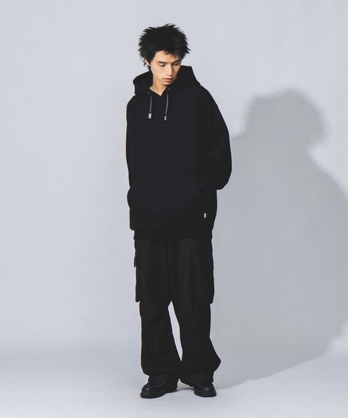 PRO CLUB （プロクラブ）の「【PRO CLUB/プロクラブ】HEAVY WEIGHT PULLOVER HOODIE 　13オンス ヘビーウェイトプルオーバーフーディー プルパーカー PCB142（パーカー・メンズ・ネイビー/ブラック/杢グレー/ホワイト・X-LARGE/MEDIUM/LARGE/XX-LARGE）」の14枚目の写真