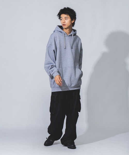 PRO CLUB （プロクラブ）の「【PRO CLUB/プロクラブ】HEAVY WEIGHT PULLOVER HOODIE 　13オンス ヘビーウェイトプルオーバーフーディー プルパーカー PCB142（パーカー・メンズ・ネイビー/ブラック/杢グレー/ホワイト・X-LARGE/MEDIUM/LARGE/XX-LARGE）」の19枚目の写真
