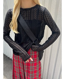 ストレッチレースロンT