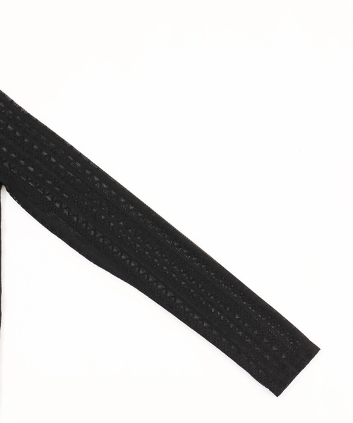 WC（ダブル シー）の「ストレッチレースロンT（Tシャツ/カットソー・レディース・ブラック/アイボリー・FREE）」の16枚目の写真