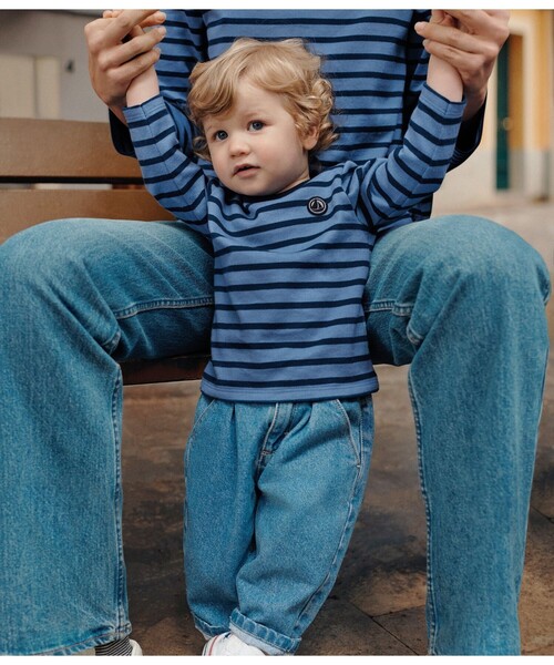 【セール】マリニエールプルオーバー（スウェット）｜PETIT BATEAU（プチバトー）