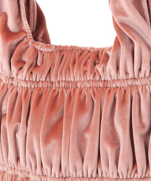 LAKOLE(ラコレ)の「ギャザーチェーンショルダーバッグ / 140067(ショルダーバッグ・レディース・ブラック/キャメル/ピンク・FREE)」の22枚目の写真