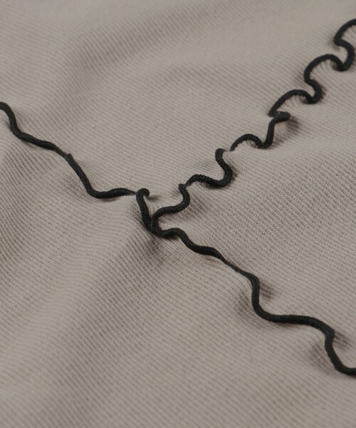 DRC branshes（ディーアールシーブランシェス）の「【WEB限定/DRC】配色メロウ長袖リブワンピース（ワンピース・キッズ・ブラック/グレイッシュベージュ/その他1・90/140/150/100/120/130/110）」の11枚目の写真