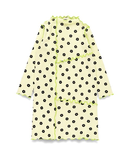 DRC branshes（ディーアールシーブランシェス）の「【WEB限定/DRC】配色メロウ長袖リブワンピース（ワンピース・キッズ・ブラック/グレイッシュベージュ/その他1・90/140/150/100/120/130/110）」の18枚目の写真